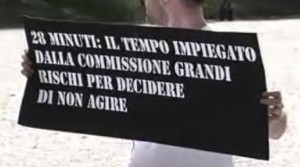 Protesta a L'Aquila