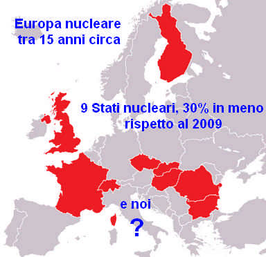 Europa nucleare tra 15 anni