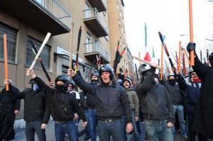 Manifestazione Forza Nuova